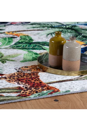 KAYOOM Wohnzimmer Teppich Designer Teppich Exus 223 bunt