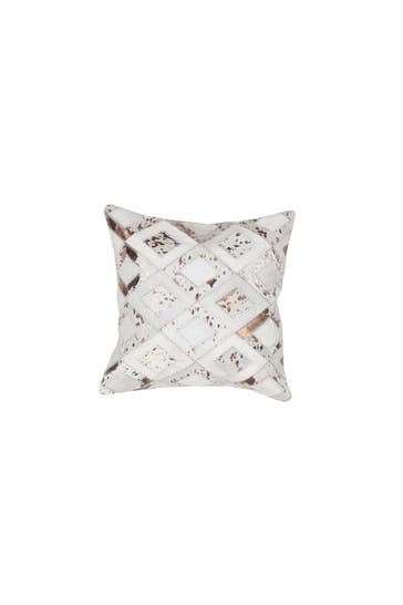 KAYOOM Kissen Spark Pillow - Kissen 110 Elfenbein - Chrom 45cm x 45cm elfenbein - chrom