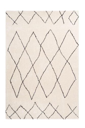 ME GUSTA Wohnzimmer Teppich Hochflorteppich Orlando 425 in elfenbein