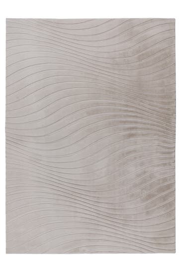 KAYOOM Wohnzimmer Teppich Kurzflorteppich Kierk 325 in helltaupe