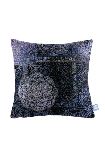 KAYOOM Kissen Dekokissen Medley 125 Multi - Blau 45cm x 45cm multi - blau