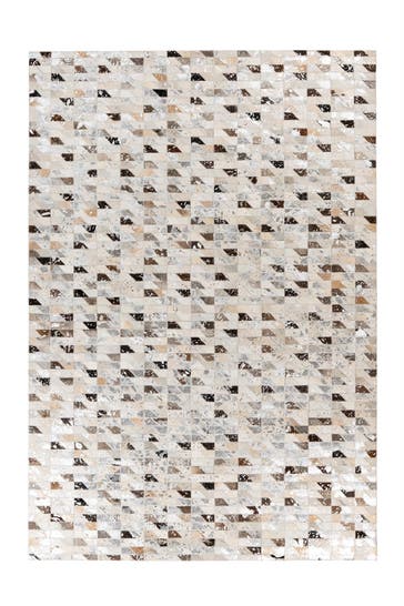 PADIRO Fellteppich Lavin 625 80 x 150 cm in silber - multi