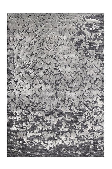 ARTE ESPINA Wohnzimmer Teppich Kurzflorteppich Damast 400 in braun - natural