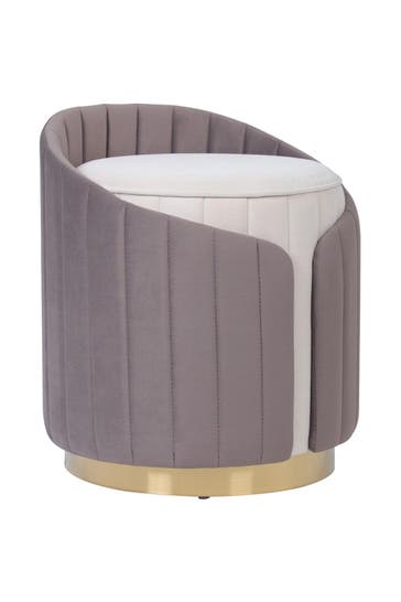 KAYOOM Hocker Corvin 125 - Taupe elfenbein modern