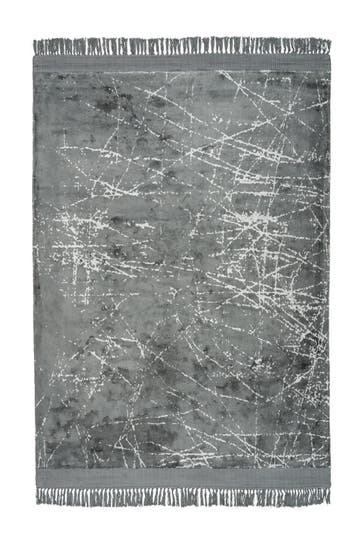 PADIRO Wohnzimmer Teppich Kurzflorteppich Dolce in grau