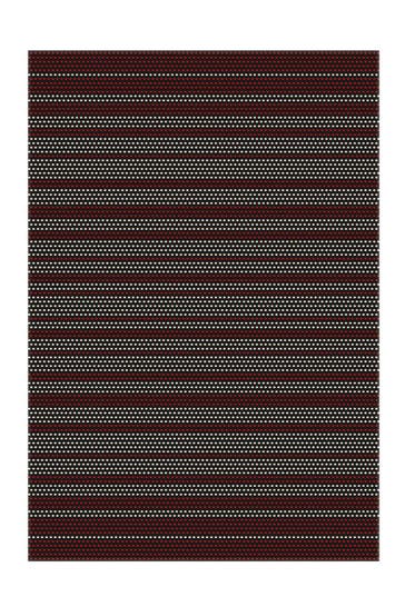 ARTE ESPINA Wohnzimmer Teppich Kurzflorteppich Ambience 800 in schwarz - rot - weiß