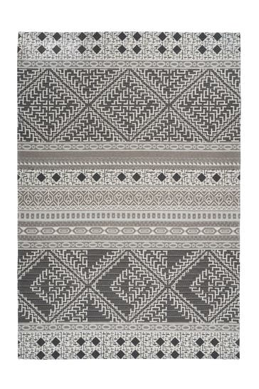 ARTE ESPINA Wohnzimmer Teppich Kurzflorteppich Yoga 225 in taupe - creme