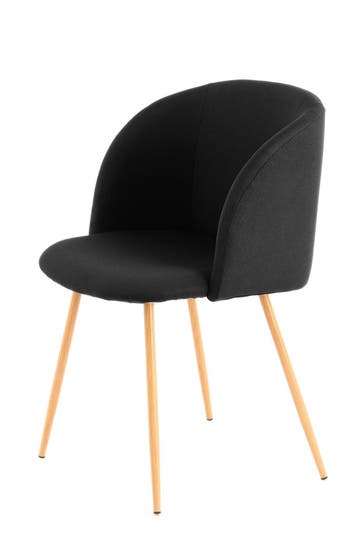 KAYOOM Stuhl Celina 210 2er-Set schwarz – eiche , modern