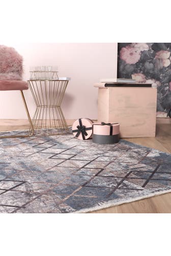 KAYOOM Wohnzimmer Teppich Kurzflorteppich Torent 641 bunt