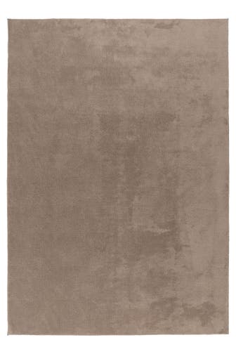 KAYOOM Wohnzimmer Kurzflor Teppich Earthquake 225 Taupe