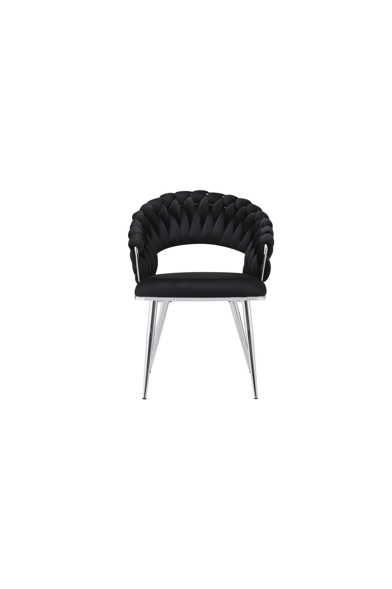 KAYOOM Stuhl Finesse 125 2er-Set - schwarz - silber, Bild 1