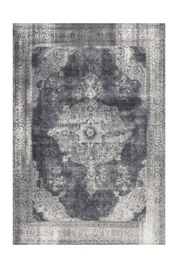 ARTE ESPINA Wohnzimmer Teppich Kurzflorteppich Vintage 840 in grau – Vintage