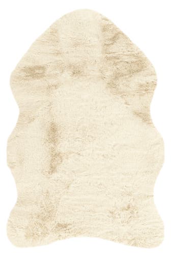 KAYOOM Wohnzimmer Hochflor Teppich Boundless 226 creme