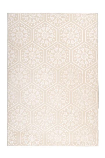 ARTE ESPINA Wohnzimmer Teppich Fellteppich Monroe 225 in creme