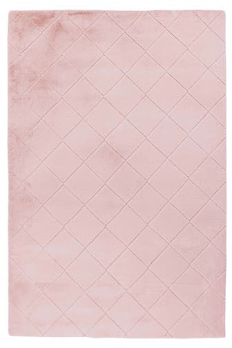 PADIRO Wohnzimmer Teppich Imala 125 in rosa – Modern