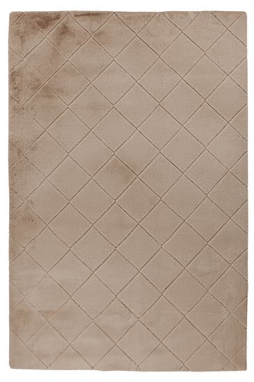 PADIRO Wohnzimmer Teppich Imala 125 in beige – Modern