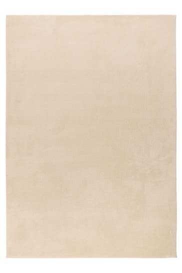 KAYOOM Wohnzimmer Kurzflor Teppich Earthquake 225 Beige