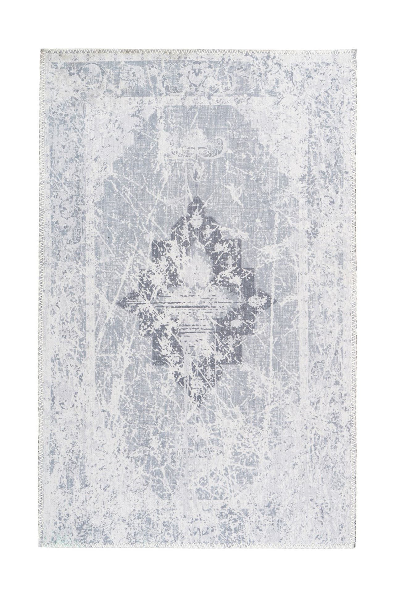 ARTE ESPINA Wohnzimmer Teppich Kurzflorteppich Prayer 125 in grau, Bild 1
