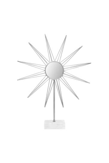 KAYOOM Skulptur Ajey 387 in silber - weiß