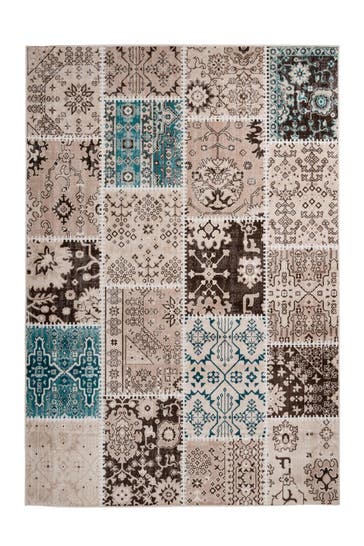 ME GUSTA Wohnzimmer Teppich Kurzflorteppich Ariya 425 in taupe