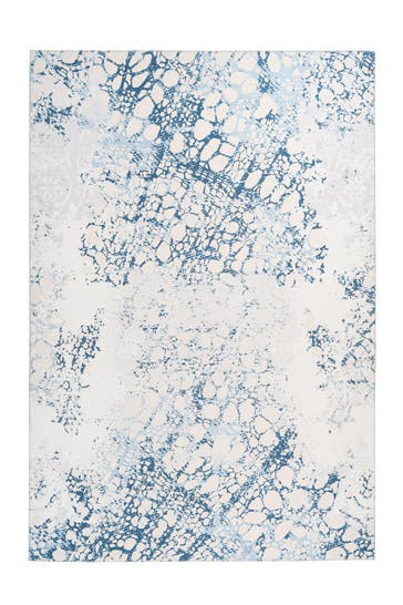 ARTE ESPINA Wohnzimmer Teppich Kurzflorteppich Galaxy 725 in creme - blau