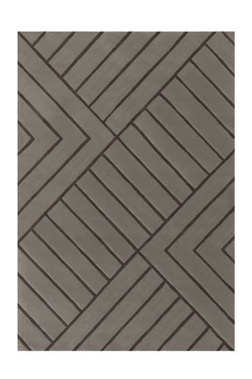 ARTE ESPINA Wohnzimmer Teppich Kurzflorteppich Cool 505 in grau – Modern