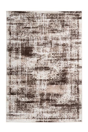 ME GUSTA Wohnzimmer Teppich Kurzflorteppich Ariya 225 in taupe - braun