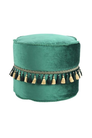 KAYOOM Sitzkissen Pouf Taj Mahal 225 grün – eiche , modern