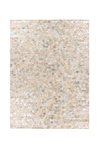PADIRO Wohnzimmer Teppich Kurzflorteppich Lavin 102 in silber