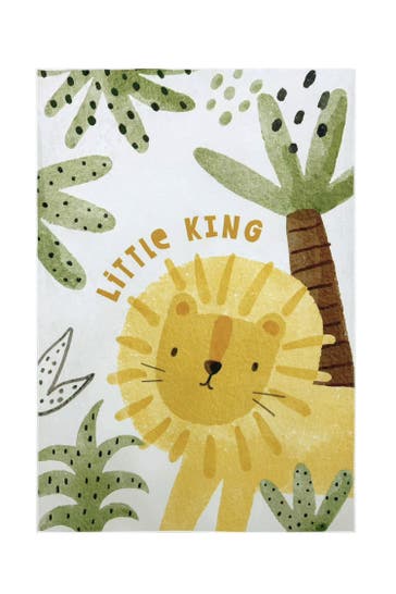 KAYOOM Kinderteppich Wonder in gelb – Kinderfreundlich