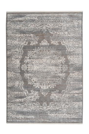 ARTE ESPINA Wohnzimmer Teppich Kurzflorteppich Baroque 1225 in beige - braun