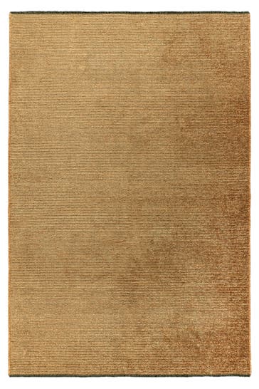 KAYOOM Wohnzimmer Kurzflor Teppich Trendy Touch 425 gold