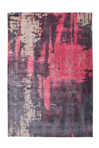 KAYOOM Wohnzimmer Teppich Neu 2026 Kurzflorteppich Ocean 100 in rot - beige - anthrazit