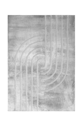 KAYOOM Wohnzimmer Teppich Peace 725 in grau