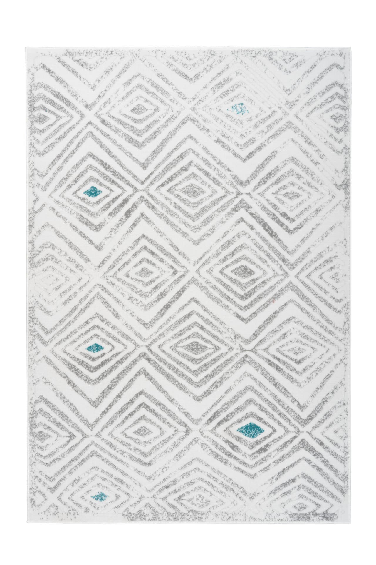 KAYOOM Wohnzimmer Teppich Sisal- und Naturteppiche Vancouver 410 in weiß - grau, Bild 1