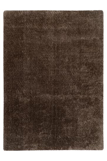 KAYOOM Wohnzimmer / Schlafzimmer Hochflor Teppich Zone 825 Taupe