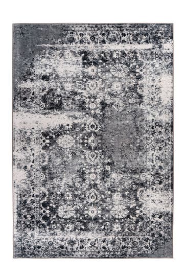 ARTE ESPINA Wohnzimmer Teppich Kurzflorteppich Saphira 400 in grau