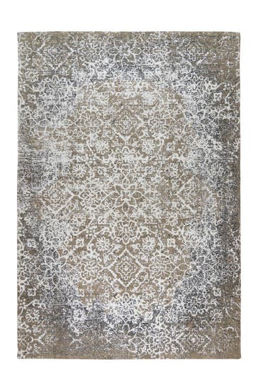 KAYOOM Wohnzimmer Teppich Kurzflorteppich River 160 120 x 170 cm in olivgrün - multi