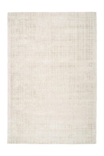 PADIRO Wohnzimmer Teppich Kurzflorteppich Karma 125 in beige - silber