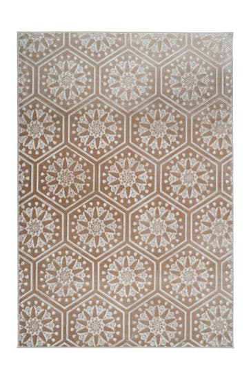 ARTE ESPINA Wohnzimmer Teppich Fellteppich Monroe 225 in taupe