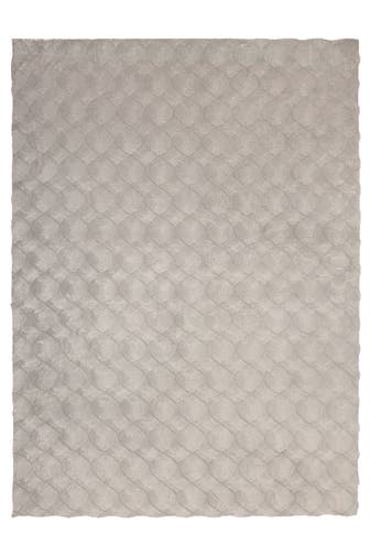 KAYOOM Wohnzimmer Teppich Webteppich Royal in grau