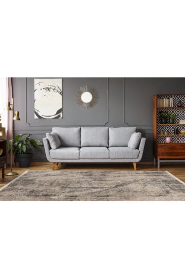 KAYOOM Wohnzimmer Teppich Kurzflorteppich Adela 525 in grau
