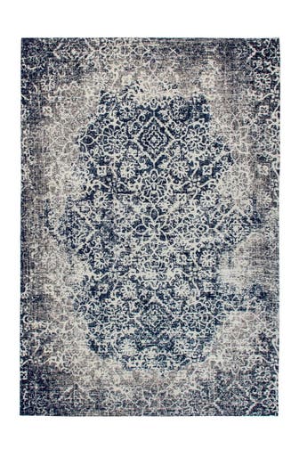 KAYOOM Wohnzimmer Teppich Kurzflorteppich River 140 in grau - bunt