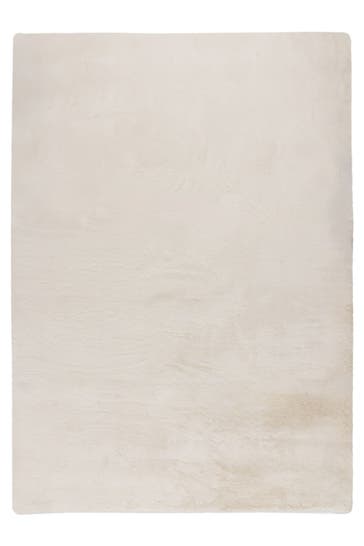 KAYOOM Wohnzimmer Hochflor Teppich Sustain 125 weiß