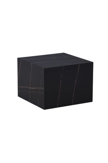 KAYOOM Beistelltisch Cuboid 125 schwarz – eiche , modern