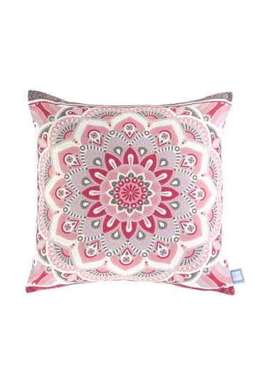 KAYOOM Kissen Dekokissen Alegra 125 Multi - Rosa 45cm x 45cm multi - rosa
