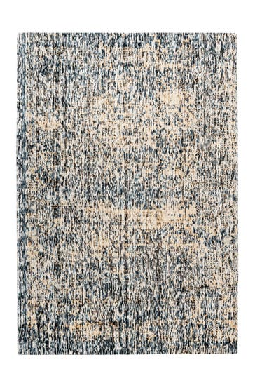 PADIRO Wohnzimmer Teppich Kurzflorteppich Puerto 125 in blau - beige