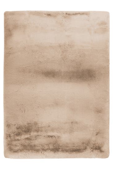 KAYOOM Wohnzimmer / Schlafzimmer Hochflor Teppich Subb 925 Beige