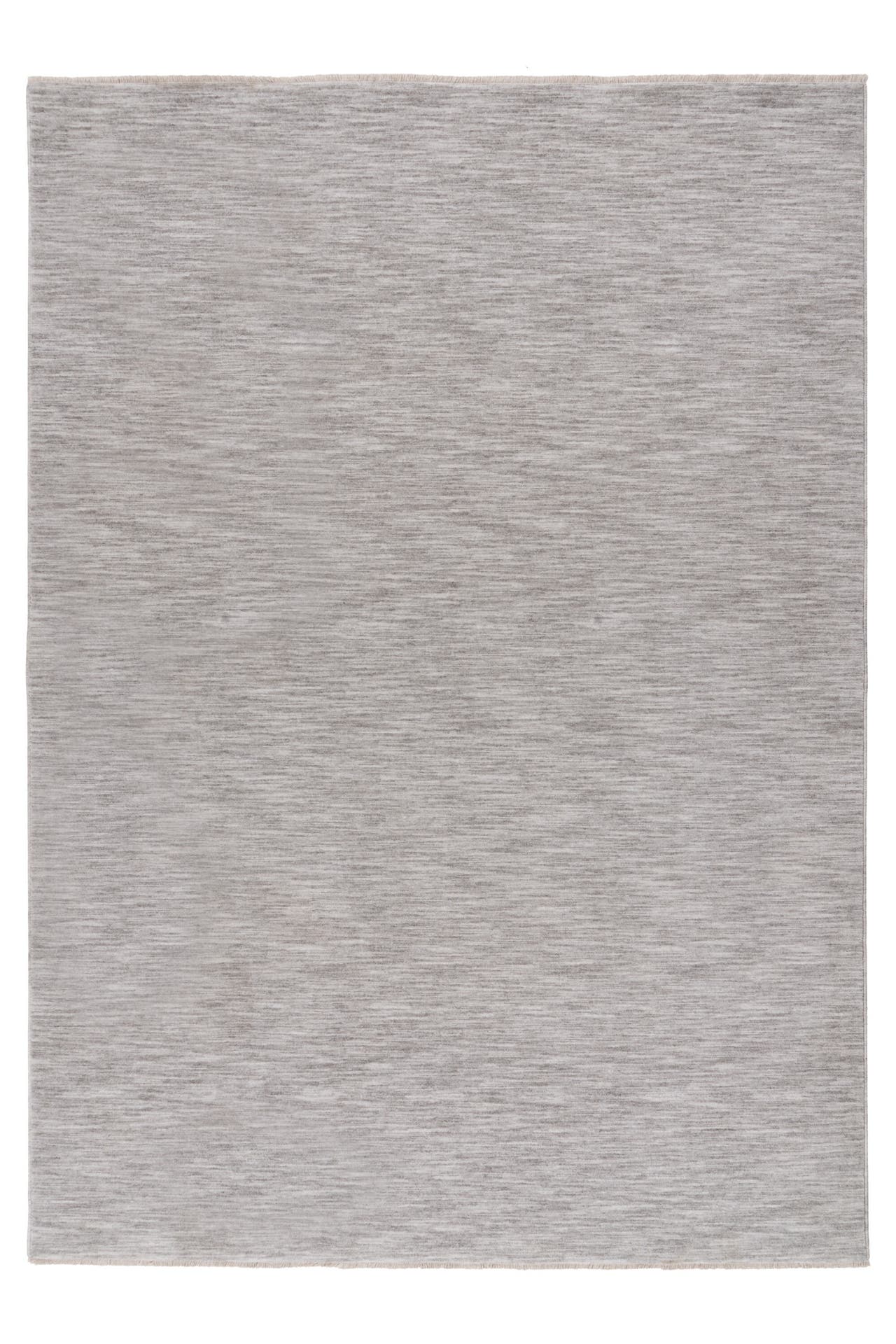 KAYOOM Wohnzimmer Kurzflor Teppich Melt 725 Silber, Bild 1