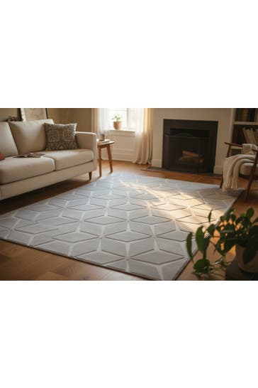 KAYOOM Wohnzimmer Teppich Kurzflorteppich Calma 225